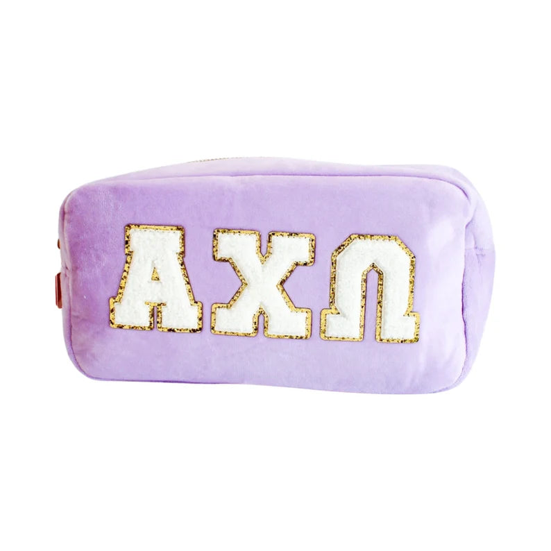 Chenille Cosmetic Pouch