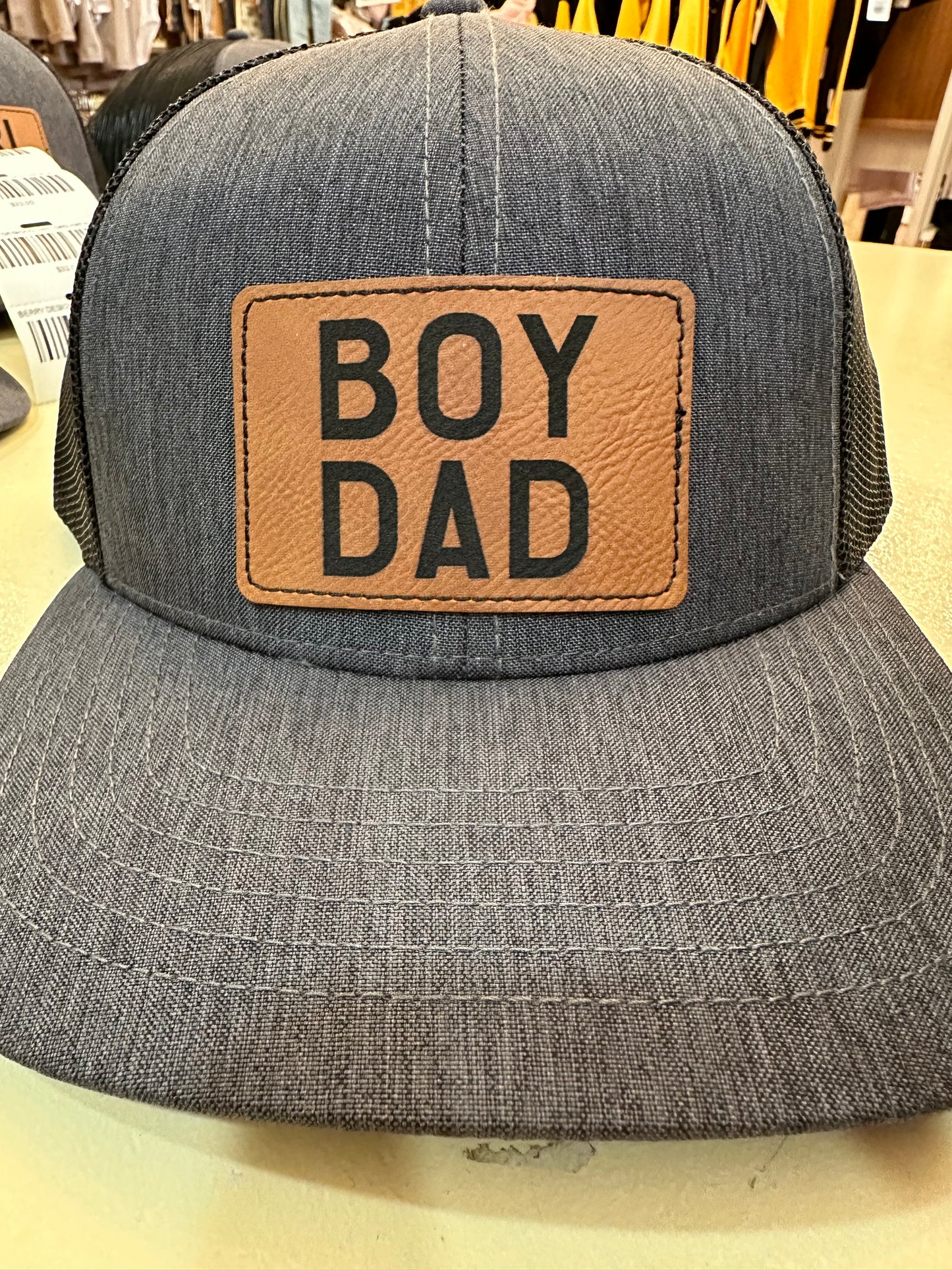 BERRY DESIGNS BOY DAD HAT BLACK