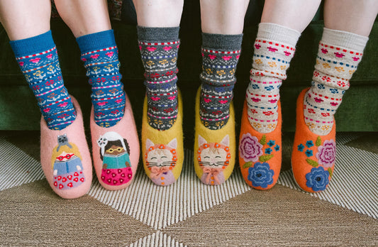 French Knot Socks