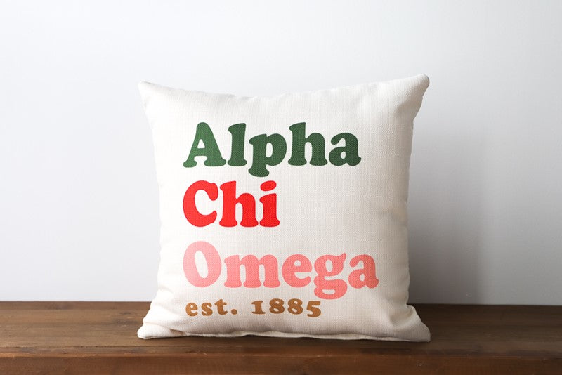 Sorority Pillows
