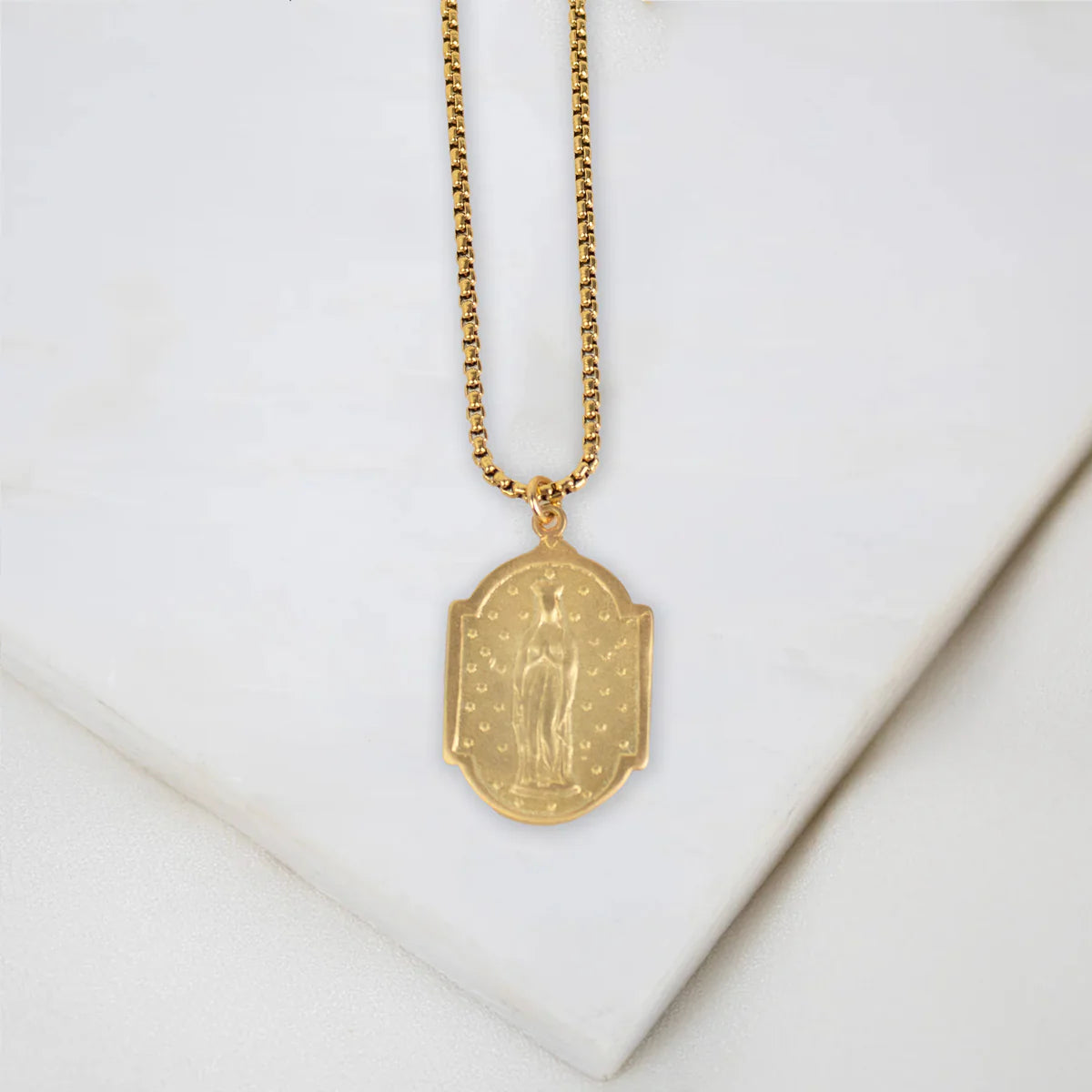 My Saint My Hero Our Lady of Abundance Necklace