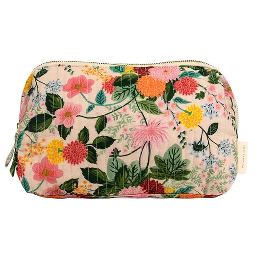 Rifle Paper Co Dahlia Large Cosmetic Pouch