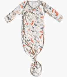 Copper Pearl Knotted Gowns