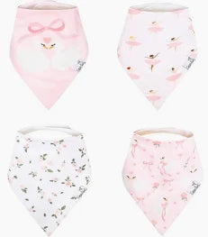 Copper Pearl Bandana Bibs