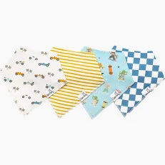 Copper Pearl Bandana Bibs