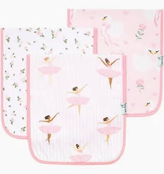 Copper Pearl Burp Cloth Sets