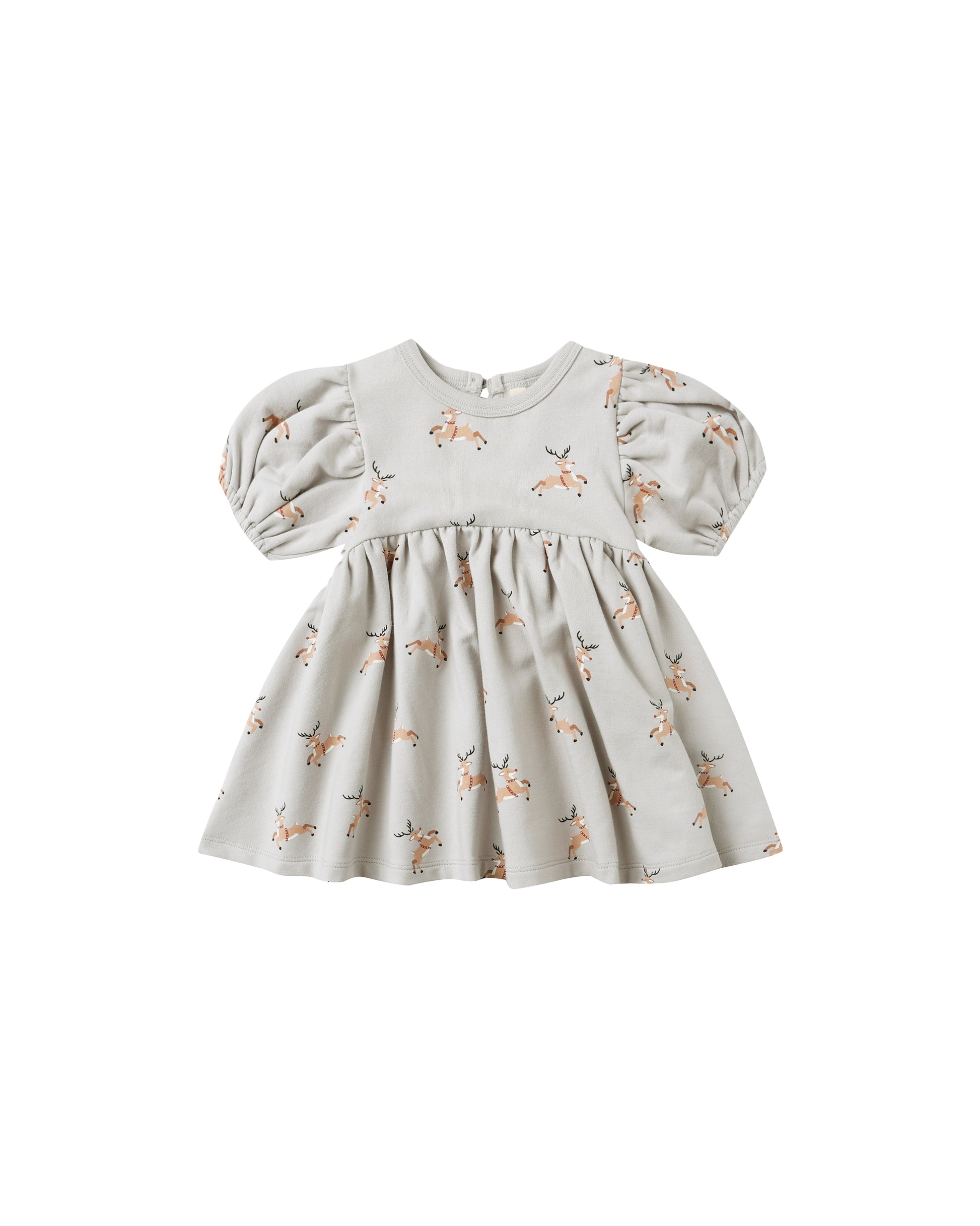 Quincy Mae FW25 Dresses Darla Dress Reindeer / 0-3 Months Quincy Mae FW25 Dresses Darla Dress Reindeer / 0-3 Months