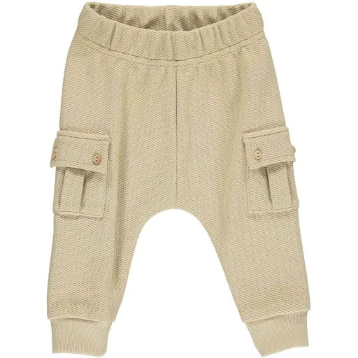 INTERLOCK CARGO PANTS 9-12M-9-12M