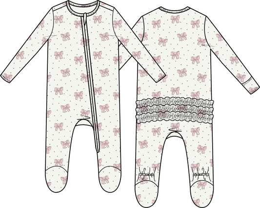 Angel Dear FW26 Footies Girl