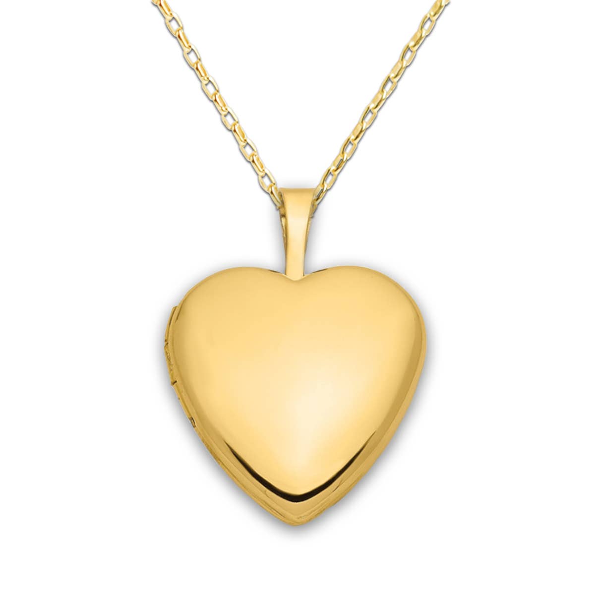 14K Gold-Plated Heart Locket – Two Tulips Boutique