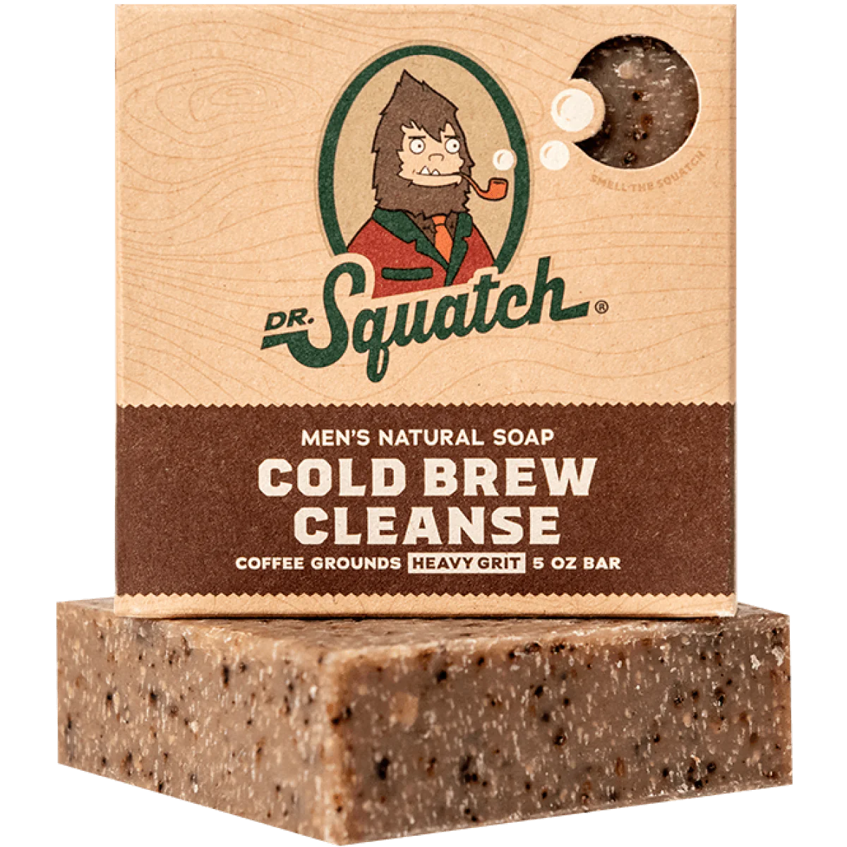 Dr. Squatch Holiday Limited Edition Soap - Snowy Pine Tar Bricc - Christmas  Bar
