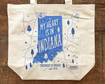 Indiana Tote Bag
