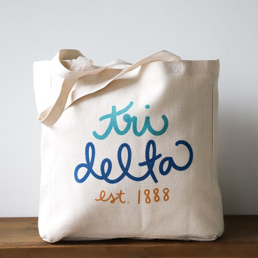 Sorority Canvas Tote Bags